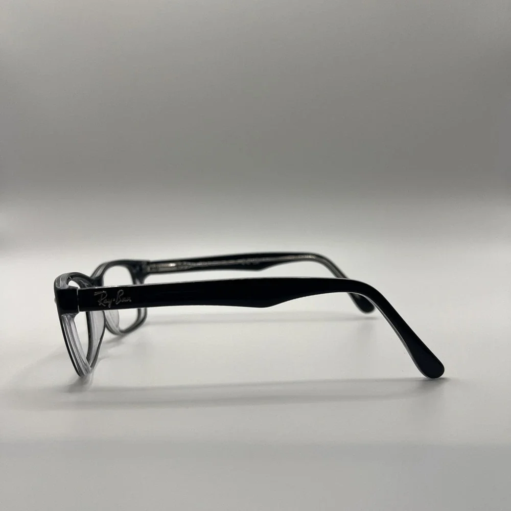 Ray Ban Kids RB1531 3529 48-16-130 Black Clear Flex Hinge Eyeglasses Frames Only